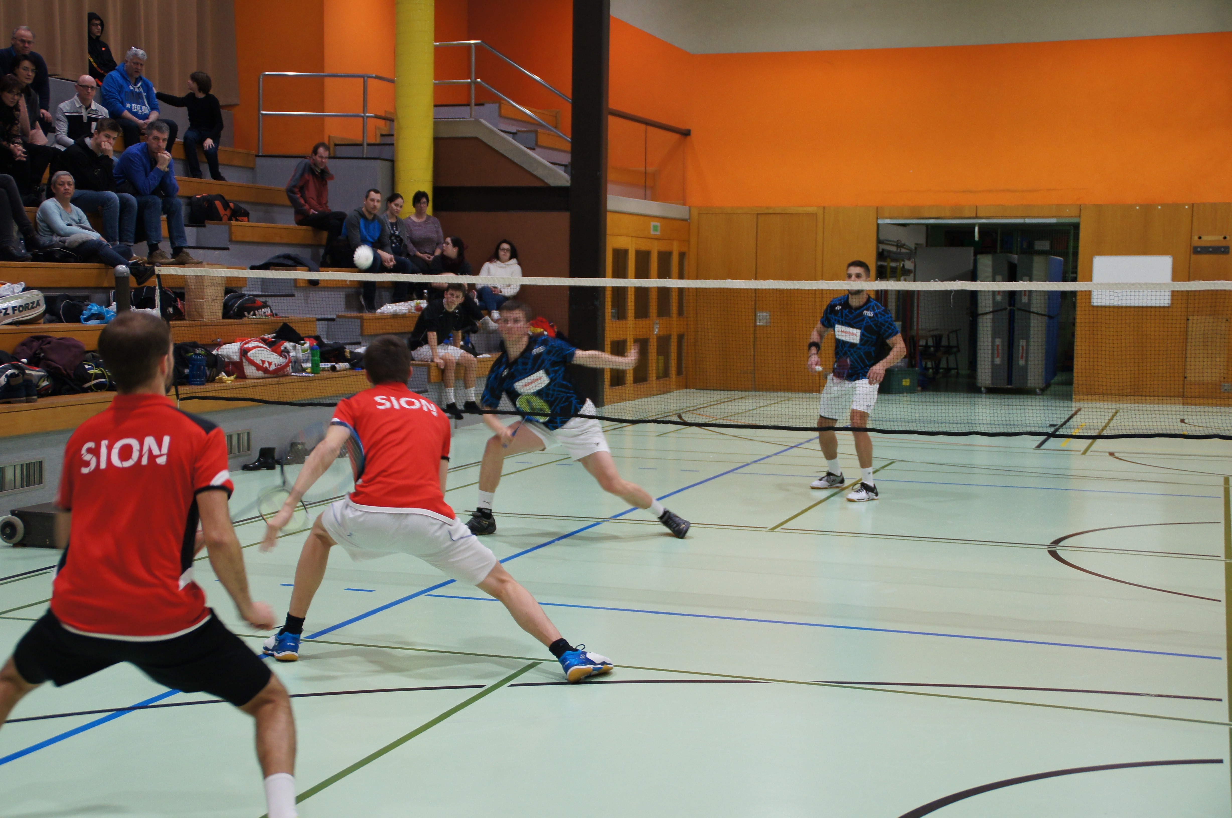 Badminton: Saint-Maurice et Sion partagent l'enjeu dans le derby de ligue B